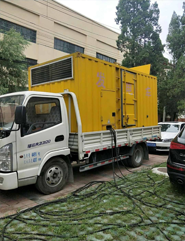 龙岩发电车出租-柴油发电机组排烟系统设计要求及其考虑因素